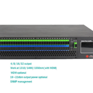 PG-EDFA-32X19-SA24A-WSU-O 32 puerto catv optical amplifier with wdm 1550nm 19 23db optical amplificador edfa