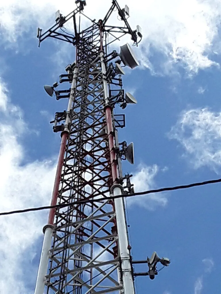 Instalación técnica en torre