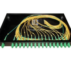 1x16 firber optic splitter rack mount,SC,UPC connector