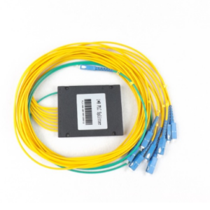 1X8PLC optical fiber splitter