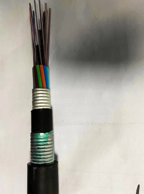 GYTS53- 6、12、24、36 core Stranded Loose Tube Double Jacket and Double Armoured Outdoor Fiber Optic Cable - Imagen 3