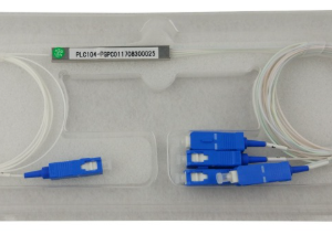 1X4 mini PLC optical fiber splitter