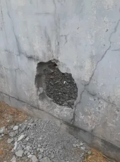 Refuerzo y recuperación de infraestructura
